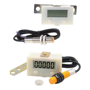 Electronic Counter LCD Digital Tally Counter 0-99999 Forward People Door Counter Panel 5 Digits Shockproof Retail Gauge