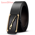 Lunashine | Thắt lưng nam chất lượng da thật thắt lưng quần không răng khóa tự động TRUNG NIÊN. 