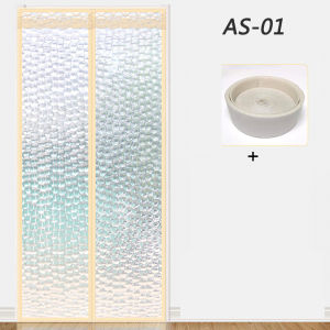 High Quality Summer Windproof for Air Conditional Anti Mosquito Insect Fly Bug Curtain Automatic Door Screen Kitchen Curtain  Magnetic Screen Door Curtain