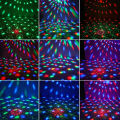 Laser Light Disco Light Led Disco Party Stage Light Sound Activated Projector Lamp With Remote Control Lampu Disco Bilik. 