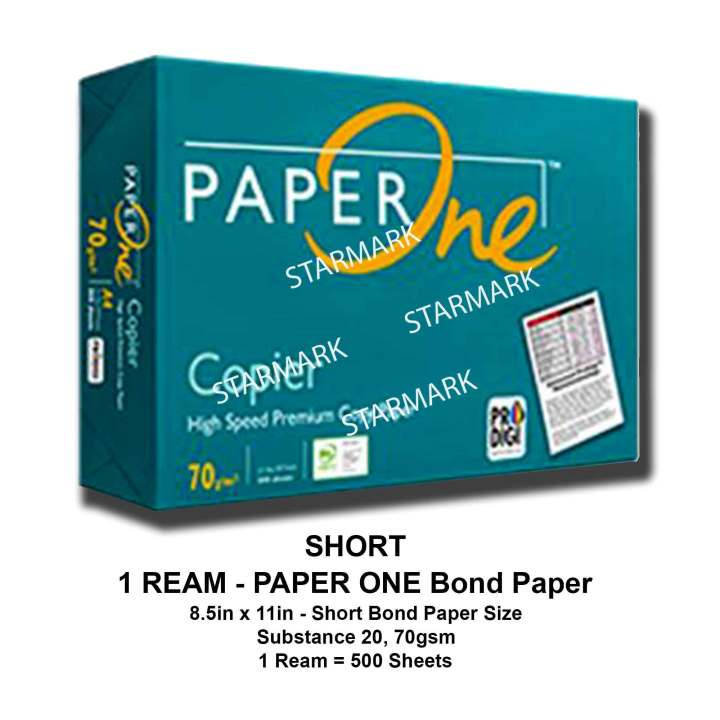 12 Field Size Bond Paper (1 ream