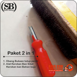 Kerokan Ban Sikat Kerok Ban Dan Obeng Pembuka Pentil