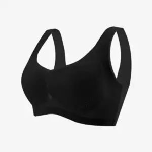 ✨ M-7XL 2-Piece Plus Size Wireless Seamless Full Coverage Bra with Lace Cutout & Smooth Finish for Large Breasts Anti-Sagging & Lift
