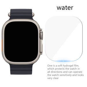 Screen Protector Soft Film for Smart Watch Iwatch Ultra 2 Series 10 9 8 7 6 SE 5 4 3 2 1 Smartwatch Cover 49mm 46mm 45mm 44mm 42mm 40mm 38mm
