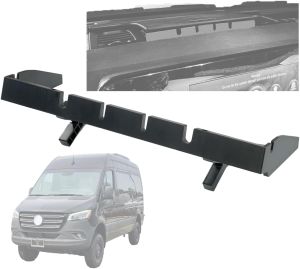Dash Charging Cabinet Cord Console for-Benz VS30 Sprinter Vans – 6 Cable Access Ports No Drill Installation Heat & UV Resistant Sleek Design for USB Power Cables