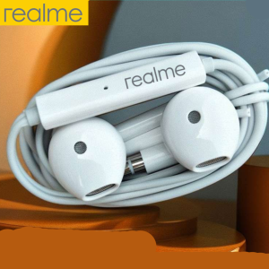 BEST PCK" UNIVERSAL Original Realme earphone / earphones / headset / headphone with mic