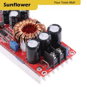 🎀🎁【Special price】Sun ตัวแปลง DC-DC 20A 1200วัตต์โมดูลเพิ่มแหล่งจ่ายไฟรถยนต์8-60V ถึง12-83V