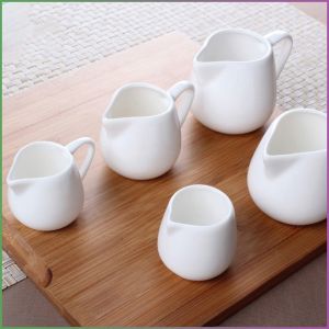 ถ้วยนมขนาดเล็ก เก็บนม ขนาดปานกลาง ช้อนนม เซรามิกส์ กระถางน้ำตาล น้ำเชื่อมน้ำผึ้ง วัสดุที่ดีเยี่ยม