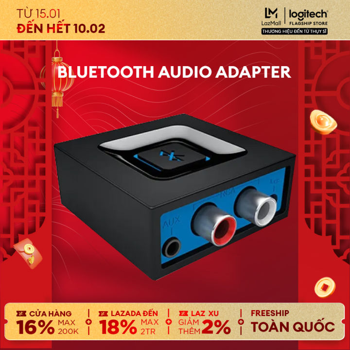 Logitech Bluetooth Audio Adapter - Bộ chuyển đổi âm thanh Bluetooth từ các thiết bị âm thanh tới thiết bị di động