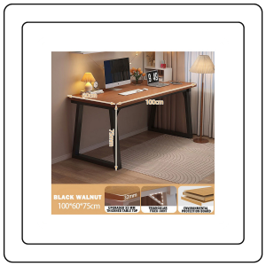 【JJ HOME】A661 Minimalist Dual Study Table Simple Modern Bedroom Study Desk Office WFH