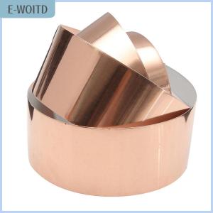 【E-WOITD】 50mm x 3m EMI Copper Foil Shielding Tape Conductive Self Adhesive Barrier Guitar New