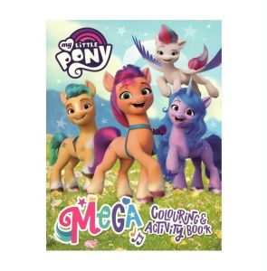 My Little Pony Mega Colouring Book For Kids With 64 Pages