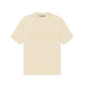Authentic imported New style Double Thread ESSENTIALS Flocking Short Sleeve T-shirt Pure Cotton Loose Men's And Women's Fear Of God Couple Bottoming Shirt Trend Versatile. 