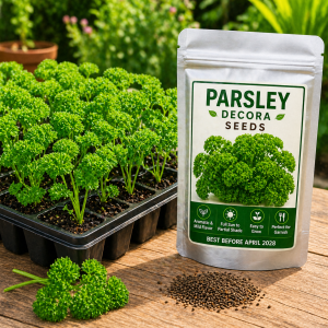 Curly Parsley Seeds – Premium Herb Seeds for Planting | Approx. 40 Seeds