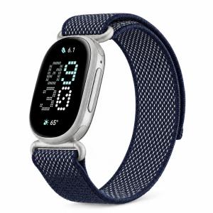 Nylon Loops Sport Strap For Google Fitbit Edge Woven Band