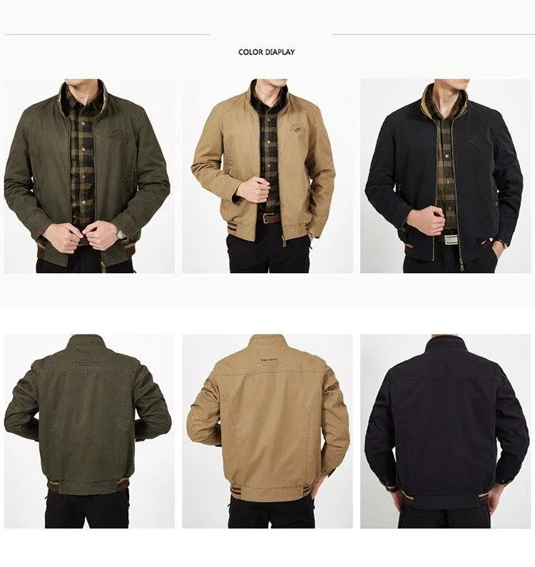 MILITARY JACKET 改討版 JEEP SPIRIT 1941 ESTD High quality men's waterproof