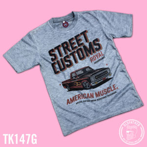 เสื้อยืดคอกลมแขนสั้น ผ้าTK พิมพ์ระบบ Sublimation นุ่ม สวมใส่ สบาย ระบายอากาศไม่ร้อน ( รหัสสินค้า TK 147 )