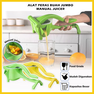 Alat Peras Buah Manual Ukuran Jumbo Bahan Plastik Alat Penekan Pemeras Pembuat Minuman Jus - GP Mall