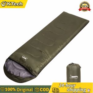 【Free Shipping】 Ultralight Envelope Sleeping Bag for Camping and Hiking with Sack Compact and Warm for Outdoor Naps