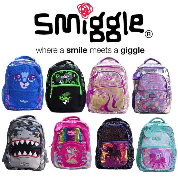 Smiggle school bag store malaysia price