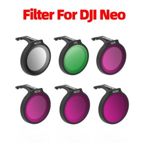 Sunnylife Camera Lens Filters UV CPL ND For DJI Neo drone Adjustable Glass Lens MCUV ND8163264 Filter Set Accessories