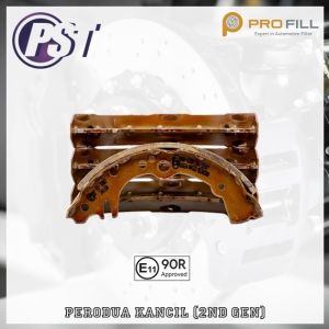 PST Brake Shoe 04495-36R02 (K0024) Rear - Perodua Kancil (2nd Gen) 2002-09