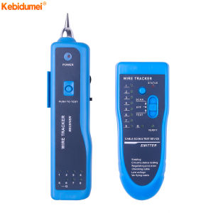 Kebidumei Máy Dò Đường Dây UTP STP Cat5 Cat6 RJ11 RJ45 Máy Theo Dõi Dây Điện Thoại Mạng Bộ Công Cụ Chẩn Đoán Âm Sắc Máy Dò Máy Kiểm Tra Cáp Mạng LAN