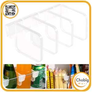 Sekat Plastik Partisi Lemari Kulkas Pemisah Organizer Set isi 4 Bening