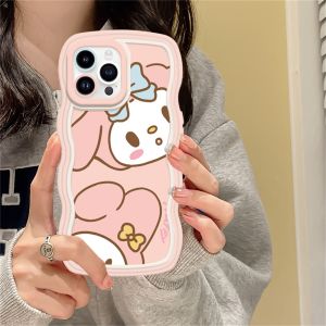 (Lokal Ready) Xinyu Casing hp Xiaomi Poco M3 Pro Poco M3 Poco X3 NFC Poco X3 Pro  Pacha Dog dan Merlot Wave Shape Shocproof Transparent TPU Soft Case