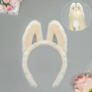 Cute Plush Bubu Ear Headband Fashion Cosplay Anime Cloth Headband Elf Plush Headwear Role Playing Performance Props