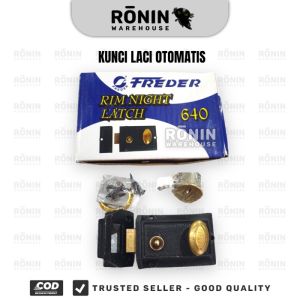 Kunci Laci Otomatis 640 Lemari Pintu Grendel Rim Lock FREDER