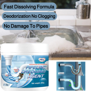 Powerful Pipe Unclogging Agent Drain Clog Remover Solve Clogged Pipes Deodorization No Clogging Safe No Damage To Pipes