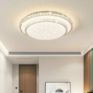 Đèn led ốp trần đổi 3 màu trang trí phòng khách phòng ngủ phòng làm việc hình tròn và vuông phi 500 72w