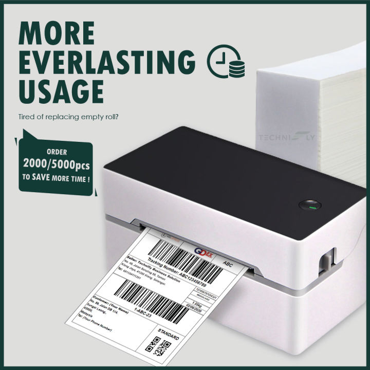 Consignment Note Pocket Sticker For Thermal Sticker 100*150mm A6 Consignment Note Barcode 10*15CM(4inch x ...