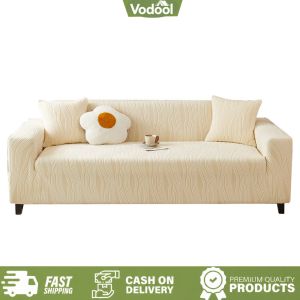 [VSC] Jacquard Couch Slip Cover Machine Washable for Kids Pets Friendly Home Decor