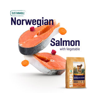 SIMPLE 3KG Allergy-Free Grain-Free Dog Dry Kibbles (Salmon / Chicken / Lamb)