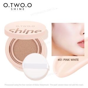 O.TWO.O Shine Air Cushion BB Cream Vitality New Skin Radiance Colors Long Lasting Waterproof OTWOO