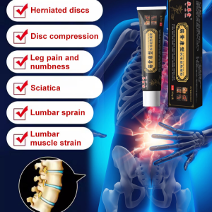 Li Shizhen Tendon and Bone Health Medical Strong Small Black Tube Antipyretic Gel 筋骨康型小黑管强健止痛凝胶