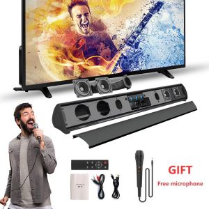 Wireless Sound bar With Remote Control TV Soundbar USB Home Audio 3D Subwoofer Surround SoundBar with For PC TV Speakers