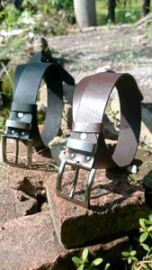 Sabuk ikat pingang kulit sapi pria kulit  sapi premium panjang 120 cm model jarum