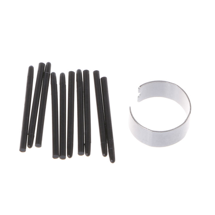 thumbnail image 2 of 10 Pcs Replacement Pen Nibs For Wacom Bamboo & Intuos Tablets - Standard Black Nibs 2 of 9