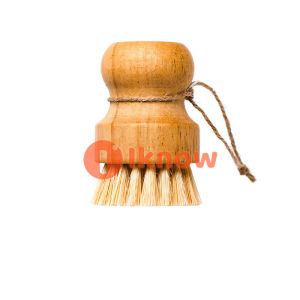 I know Solid wood washing pot dishwashing brush pot natural wood sisal household kitchen supplies coconut brown cleaning and cleaning brush