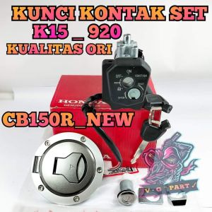 KUNCI KONTAK SET HONDA CB150R NEW K15 920 KUALITAS ORIGINAL pasti presisi KUALITAS ORIGINAL ASLI