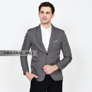 Jas blazer pria slimfit warna abu abu hitam Blazer pria formal slimfit kondangan Jas wisuda Pria
