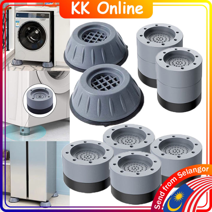 4Pcs Wash Machine Pads Stand Universal Anti Vibration Feet Pads ...