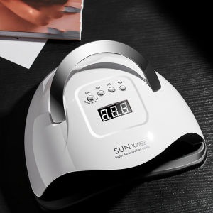 Alat Pengering Kutek UV Led Nail Kuku SUN X7 MAX 180W LAMPU Nail Dryer Tinggi Lebih Cepat Kering