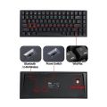 Royal Kludge RK84/RK857 Tri-Mode Hotswappable RGB Backlit Bluetooth 2.4G Mechanical Keyboard Hotswap. 