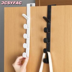 JCSYFAC Fivesegment Cửa Móc Áo Túi Khăn Mũ Tóc Ban Nhạc Liền Mạch Chủ Home Phòng Ngủ Lưu Trữ Tổ Chức Nhựa Màu Tinh Khiết Giá
