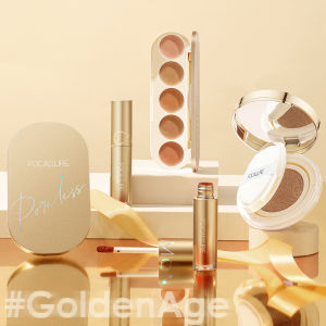 FOCALLURE Brand Concealer Makeup Set Brighten Skin Tone Moisturizing BB Cream Light Powder Valentines Day Gift