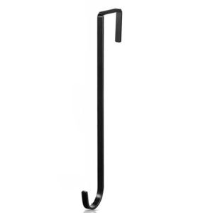 STVML 12/15นิ้วค่ะ ที่แขวนพวงหรีดดอกไม้ ใหญ่มากๆ เหล็กคาร์บอนสตีล ตะขอโลหะพวงหรีด อุปกรณ์ปาร์ตี้คริสต์มาส เล็บฟรี คริสมาสต์